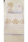 Özdilek Seda Çeyizlik Nakışlı Havlu(gold Desenli- 2'li)