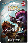 League of Legends 3930 RP TR