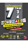LGS 7 Den 8 E Geçenler İçin 7 Tam 3/4 Matematik Kitabı