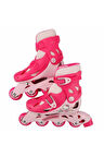 Kız Çocuk Pembe Hello Kitty Inline 4 Teker Paten