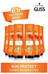 Gliss Sun Protect Güneşe Karşı Koruyucu Saç Kremi 360 ML 6'lı