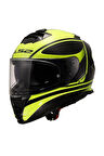 Storm 2 Dodger Mat Siyah-neon Sarı Kask