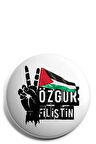 Özgür Filistin Kudüs Gazze Hanzala Bayrak (1 Adet Rozet)