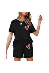 Şort Tişört Takım Baskılı