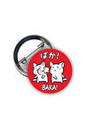 Kawaii Neko Baka Anime Buton Rozet