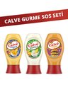 Calve Ranch Sos 245g + Cheddar Sos 240g + Burger Sos 245g