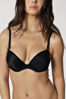 Kadın Dolgulu Cup Basic Siyah Sütyen 4000