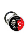 Mustafa Kemal Atatürk Saygıyla Anıyoruz Buton Rozet