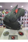TOURMAX X MATT BLACK(Mat Siyah) Çeneden açılır kask