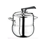 OMS 5104 2 Parça Klasik Güveç Düdüklü Tencere 22 Cm 9 Litre Sade