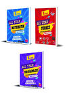6.Sınıf All Star Matematik + All Star Türkçe + All Star Fen Bilimleri Soru Bankaları (3 Kitap)
