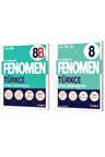 FENOMEN YAYINCILIK 8. Sınıf Türkçe B Soru Bankası + Türkçe Konu Denemeleri (2 Kitap)