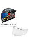 RAPID 2 SPOX GRİ-KIRMIZI KASK ŞEFFAF KASK CAMI HEDİYELİ