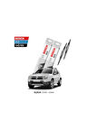 Dacia Duster 2011 Model Silecek Takımı Bosch Eco (Telli)
