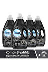 Rinso Sıvı Çamaşır Deterjanı Kömür Siyahlığı Siyahlar İçin Komple Bakım Serisi 4 x 3L