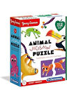 animal puzzle sevimli hayvanlar yapboz 75043