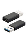 Usb 3.0 Erkek To Type C 3.1 Dişi Çevirici Şarj Ve Data Aparatı