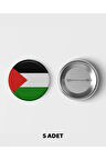 Yeni Filistin Temalı Yeni Rozet Model 1 CaminhoRozet