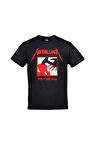 Unisex Siyah Metallica  Kill'em All Baskılı Tshirt