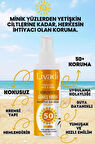 Güneş Kremi Yüksek Koruma Spf 50+ Collagen Ozon Jojoba Papatya Hyaluronic Acid Yüz Ve Vücut 100ml