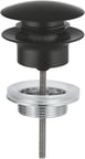 Grohe Bas-Aç Sifon Tapa Takımı Mat Siyah - 1024642430
