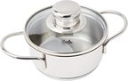 Fissler Tencere Atıştırmalıklar 12 Cm, 0,5 L, Cam Kapaklı