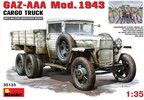 Miniart 35133 – Gaz-Aaa. Model 1943 Cargo Truck