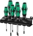 Wera 367/6 Tornavida Seti Kraftform Plus Torx + Raf, 6 Parça, 05028062001