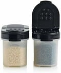 Tupperware Baharatlık 2'Li 100 Ml Siyah Küçük Baharatlık