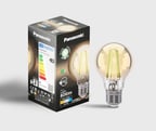 Panasonic Filament Ampul E27 A Sınıfı Enerji 3.8W 806LM 2700K Clear