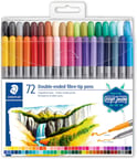 Staedtler Çift Uçlu Keçeli Kalem 3.0 - 0.8Mm 72'Li