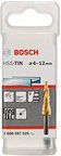 Bosch Accessories Bosch Professional Hss-Tin Kademeli Matkap Ucu, 3 Yüzeyli Şaftlı (Ø 4-12 Mm, 9 Kad