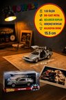 Jada 1:32 Back to the Future Geleceğe Dönüş 2 Time Machine 2 Die-Cast Model Araba 15.5 cm