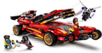 Lego Ninjago Legacy X-1 Ninja Turbo Otomobili 71737 Motosiklet Ve Koleksiyonluk Minifigürler İçeren 