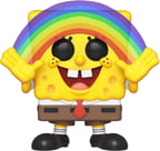 Funko 39552 Pop Vinyl Squarepants S3: Spongebob (Rainbow) Sammelbares Spielzeug, Mehrfarben