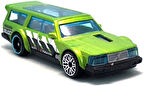 Hot Wheels - Volvo 240 Drift Wagon - Hw Slammed 4/5 - Hkj07 - Short Card - Yokohama - Yeşil Metalik 