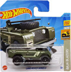 Hot Wheels - Land Rover Series Ii - Baja Blazers 10/10 - Hkg65 - Short Card - Track Stars - Bfgoodri