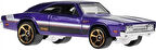 Hot Wheels - ´69 Dodge Charger 500 - Then And Now 8/10 - Hkj46 - Short Card - Metalik Mor - Mattel 2