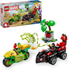 Lego Marvel Spidey Ve İnanılmaz Arkadaşları Spin Ve Electro Dinozor Aracı Takibi 11198-4 Yaş Ve Üzer