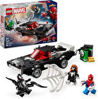 Lego Marvel Örümcek Adam, Venom Arabasına Karşı 76309-7 Yaş Ve Üzeri Çocuklar Için Araç Ve Minifigür