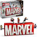 Lego Marvel: Marvel Logosu Ve Minifigürleri 76313 - Süper Kahraman Sevenler Için Avengers Karakterle