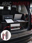 2000W Araç Elektrik İnvertörü Akü Bağlantılı Priz Çıkışlı Güç Çevirici