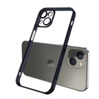 ALLY Fashion Series iPhone  .inç Kılıf Renkli Kenar Lazer Çerçeveli Silikon Kılıf-()