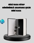 Anahtarlı Gizli Kitap Kasa – Metal İç Yapı Kamuflajlı Sözlük Tasarım