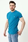 Yuvarlak Yaka Kısa Kol Penye T-Shırt