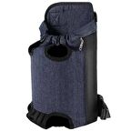 Köpek Taşıma Köpek Ana Kucağı - Kedi Ana Kucağı Denim Lacivert