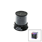 Ay - Yıldız Görselligece Lambası Pilli - Usbli Gün Işık - Renkli Işıkrenk Değiştirme - Manuel Dönerli