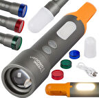 El Feneri X723 Cb-x723 Taktik Feneri Askeri Meşale