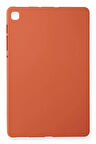 Samsung Galaxy P610 Tab S6 Lite 10.4 Kılıf Evo Tablet Silikon - Turuncu