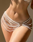 İnci Şıklığıyla Plajlarda Parla – Ayarlanabilir Bikini Zincir Aksesuarı